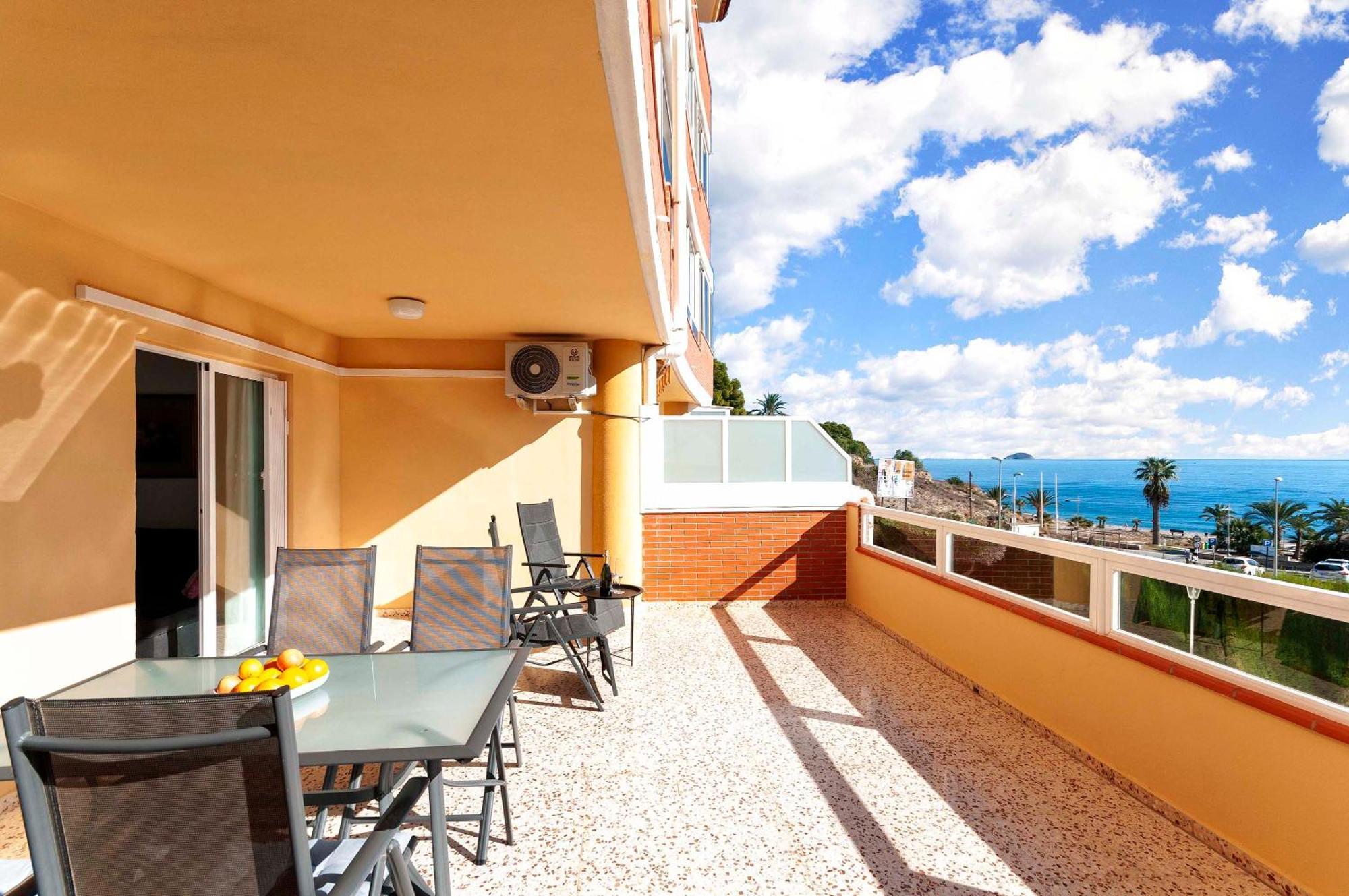 Primera Linea, Gran Terraza, Maravillosas Vistas, Alto Standing Villajoyosa Exterior foto